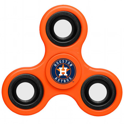 MLB Houston Astros 3 Way Fidget Spinner E60 - Orange - Click Image to Close